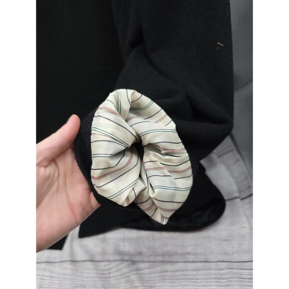 Vtg Ralph Lauren 100% Camel Hair Jacket Blazer 46L Two Button Jacket Canada Blck - Picture 9 of 10